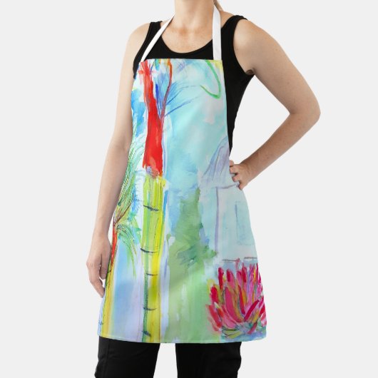Tropical Palm Schürze von Areiella & Lily Designs (InSitu)