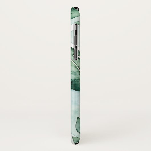 Tropical Palm Split Leaf Case-Mate iPhone Hülle (Hinten/Links)