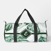 Tropical Palm Split Leaf Duffle Bag (Vorderseite)