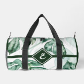 Tropical Palm Split Leaf Duffle Bag (Rückseite)