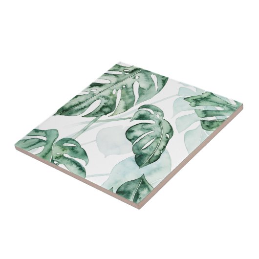 Tropical Palm Split Leaf Fliese (Seite)