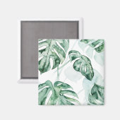 Tropical Palm Split Leaf Magnet (Vorderseite/Rückseite)
