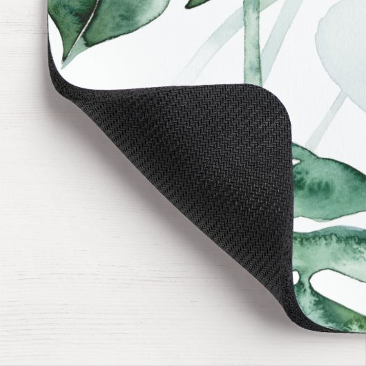 Tropical Palm Split Leaf Mousepad (Ecke)