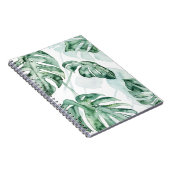 Tropical Palm Split Leaf Notizblock (Rechte Seite)