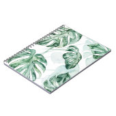 Tropical Palm Split Leaf Notizblock (Linke Seite)
