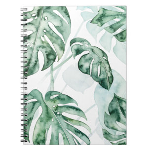 Tropical Palm Split Leaf Notizblock