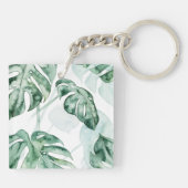 Tropical Palm Split Leaf Schlüsselanhänger (Rückseite)