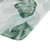 Tropical Palm Split Leaf Schneidebrett (Ecke)