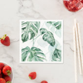 Tropical Palm Split Leaf Serviette (Beispiel)