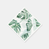 Tropical Palm Split Leaf Serviette (Ecke)