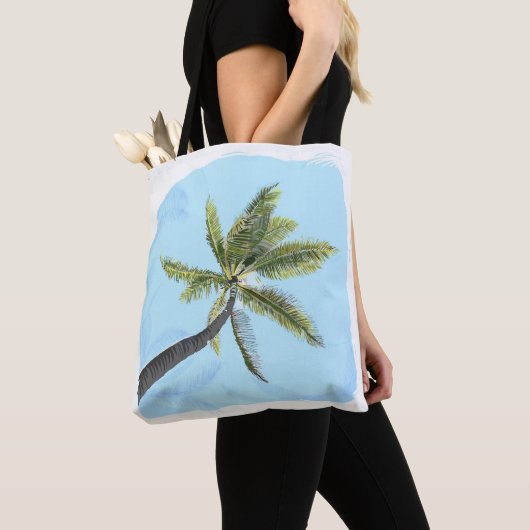 Tropical Palm Tasche (Von Nahem)