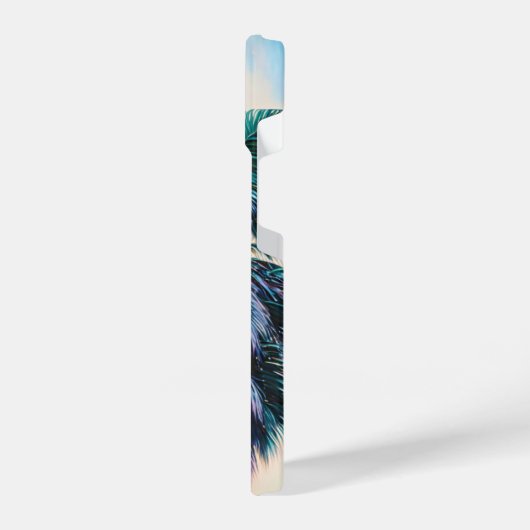 Tropical Palm Tree Art Phone Case iPhone Hülle (Linke Seite)