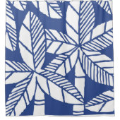 Tropical Palm Tree Beach Duschvorhang (Vorderseite)