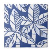 Tropical Palm Tree Beach Fliese (Vorderseite)