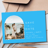 Tropical Palm Tree Beach Hochzeit Save The Date