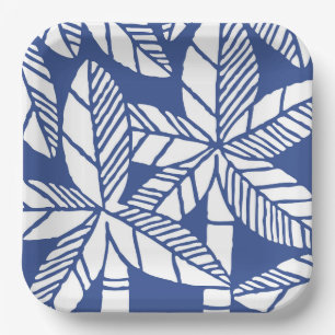 Tropical Palm Tree Beach Party Pappteller