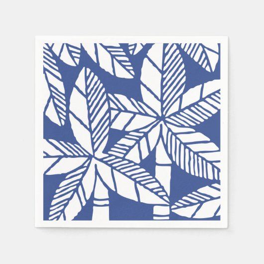 Tropical Palm Tree Beach Party Serviette (Vorderseite)