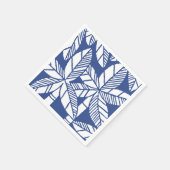 Tropical Palm Tree Beach Party Serviette (Ecke)