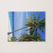 Tropical Palm Tree Beach Puzzle (Horizontal)