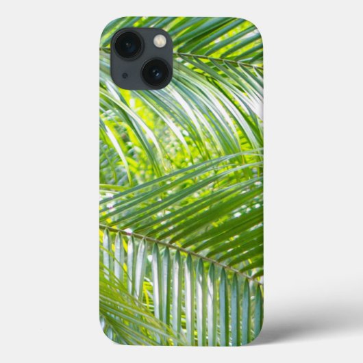 Tropical Palm Tree Blätter Case-Mate iPhone Hülle (Rückseite)