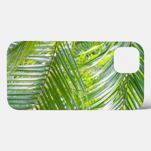 Tropical Palm Tree Blätter Case-Mate iPhone Hülle (Rückseite (Horizontal))