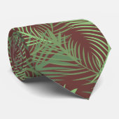 Tropical Palm Tree Blätter Vater Krawatte (Gerollt)