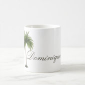 Tropical Palm Tree Chic Personal Kaffeetasse (Mittel)
