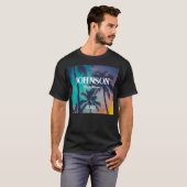 Tropical Palm Tree Family Wiedersehen T-Shirt - An (Vorne ganz)