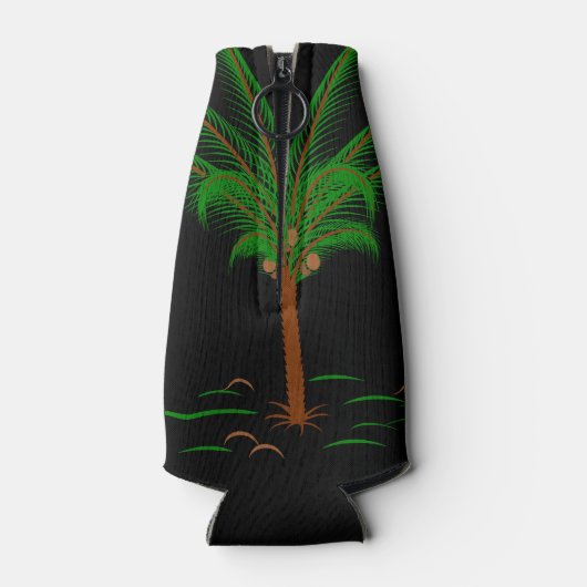 Tropical Palm Tree Flaschenkühler (Rückseite)