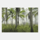 Tropical Palm Tree Forest Geschenkpapier Set (Vorderseite 3)