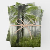 Tropical Palm Tree Forest Geschenkpapier Set (Beispiel)