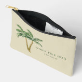 Tropical Palm Tree Girls Tour Custom Modern Zubehörtasche (Offen)