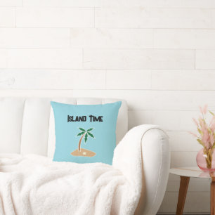 Tropical Palm Tree Island Entdecken Sie Cartoon De Kissen