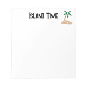 Tropical Palm Tree Island Entdecken Sie Cartoon De Notizblock