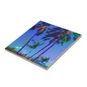 Tropical Palm Tree Keramik Tile Fliese (Seite)