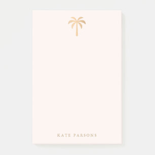 Tropical Palm Tree Modern Post-it Klebezettel
