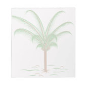 Tropical Palm Tree Notizblock (Vorderseite)
