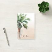 Tropical Palm Tree Ombre Post-it Klebezettel (Büro)