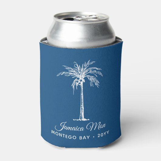 Tropical Palm Tree Personalized Dosenkühler (Kanne Vorderseite)