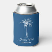 Tropical Palm Tree Personalized Dosenkühler (Kanne Rückseite)