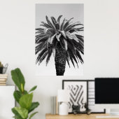 Tropical Palm Tree Poster, Print Poster (Heimbüro)