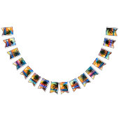 Tropical Palm Tree Silhouette Party Wimpelkette (Alle)