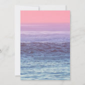 Tropical Palm Tree String Lights Beach Retirement Einladung (Rückseite)