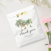 Tropical Palm Tree Vielen Dank für Ihre Hochzeit Geschenktütchen (Versiegelt)