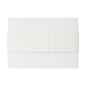 Tropical Palm Tree Wappen Monogram Summer Wedding Einladungsbanderole (Rückseitenbeispiel)