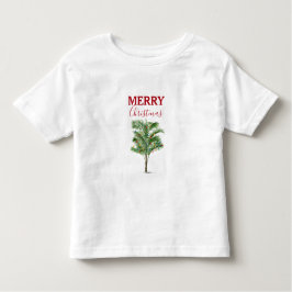 Tropical Palm Tree Weihnachtsbaum Urlaub Kleinkind T-shirt