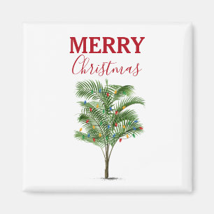 Tropical Palm Tree Weihnachtsbaum Urlaub Magnet
