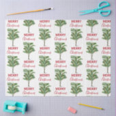 Tropical Palm Tree Weihnachtsbaum Urlaub Seidenpapier (Basteln)