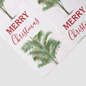 Tropical Palm Tree Weihnachtsbaum Urlaub Seidenpapier (Ausschnitt)