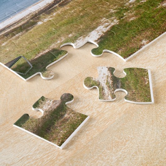 Tropical Palm Trees Beach Ocean Jungfrau Islands Puzzle (Seite)